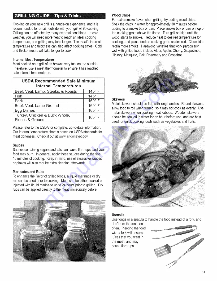 Char-Broil 415.16120801 Manual Download Page 13