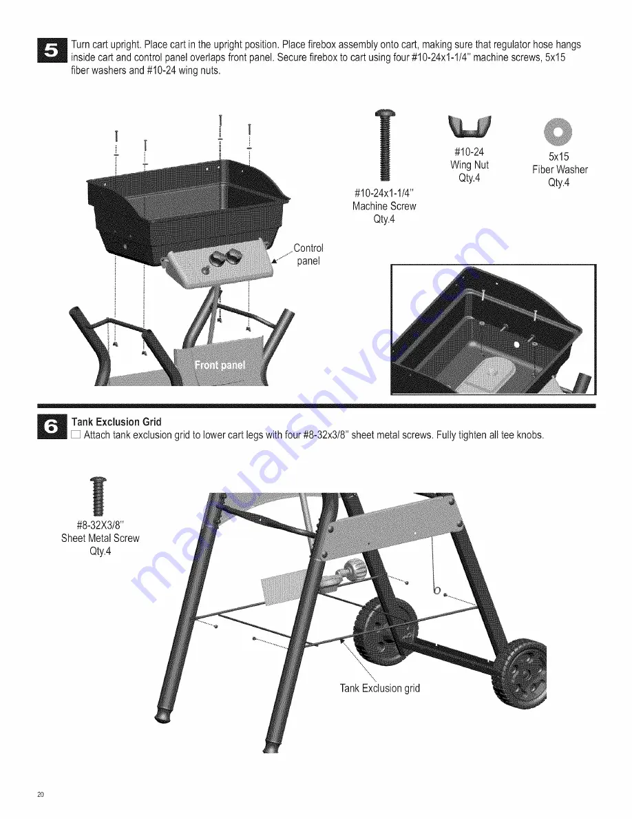 Char-Broil 415.16120801 Скачать руководство пользователя страница 20