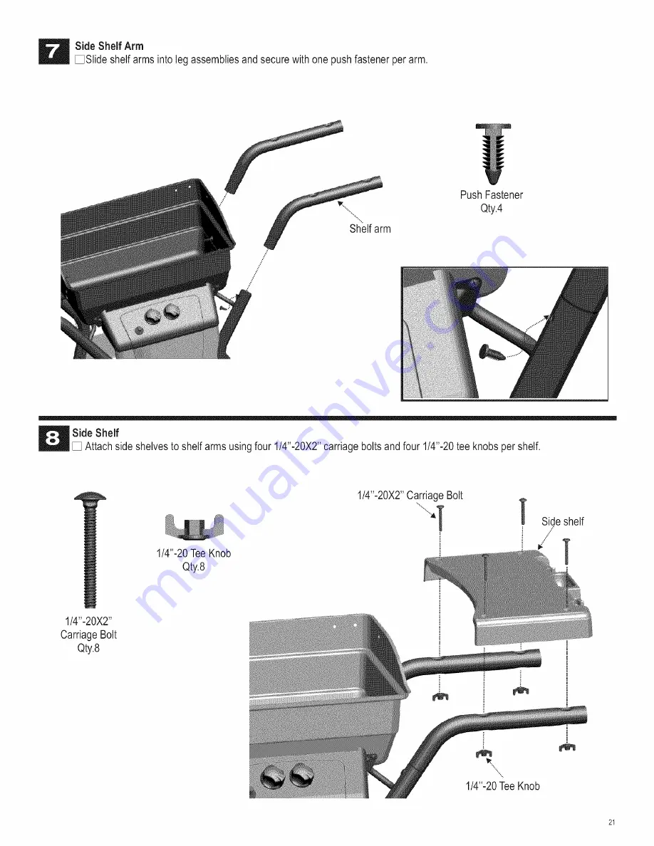 Char-Broil 415.16120801 Manual Download Page 21