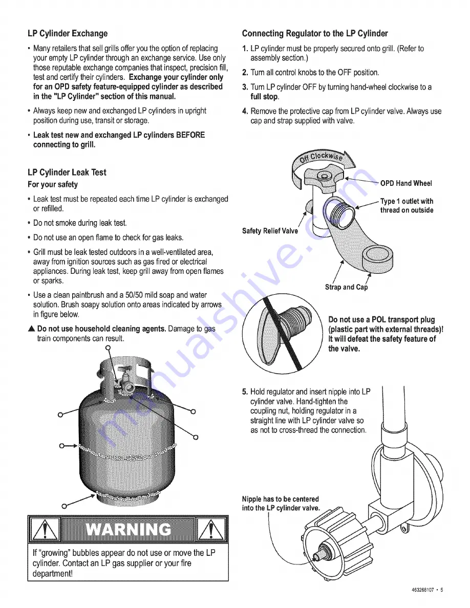 Char-Broil 463268107 Product Manual Download Page 5