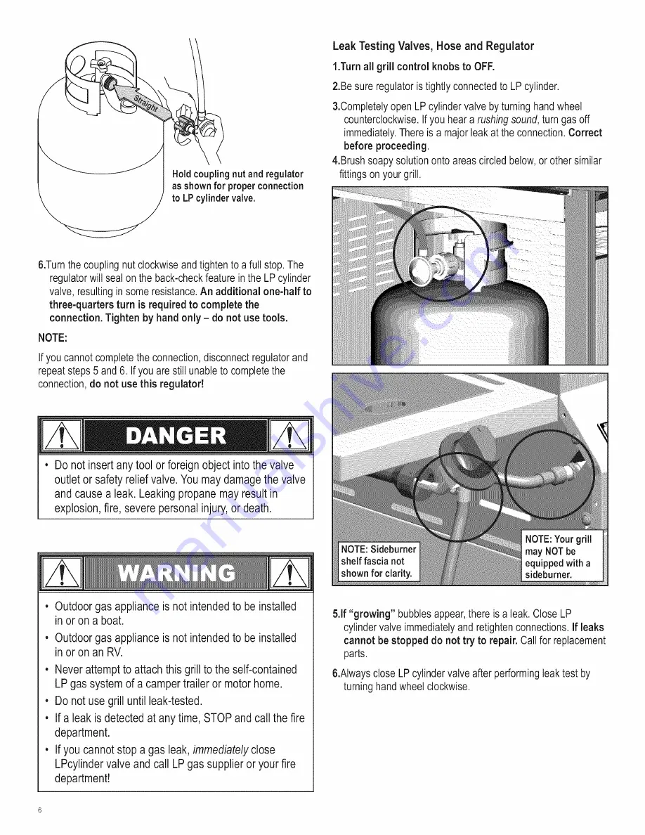 Char-Broil 463269011 Product Manual Download Page 6