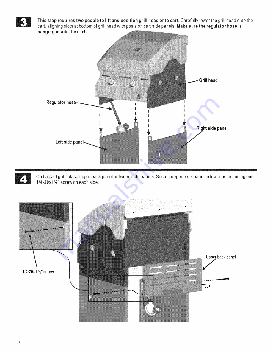 Char-Broil 463270613 Скачать руководство пользователя страница 14