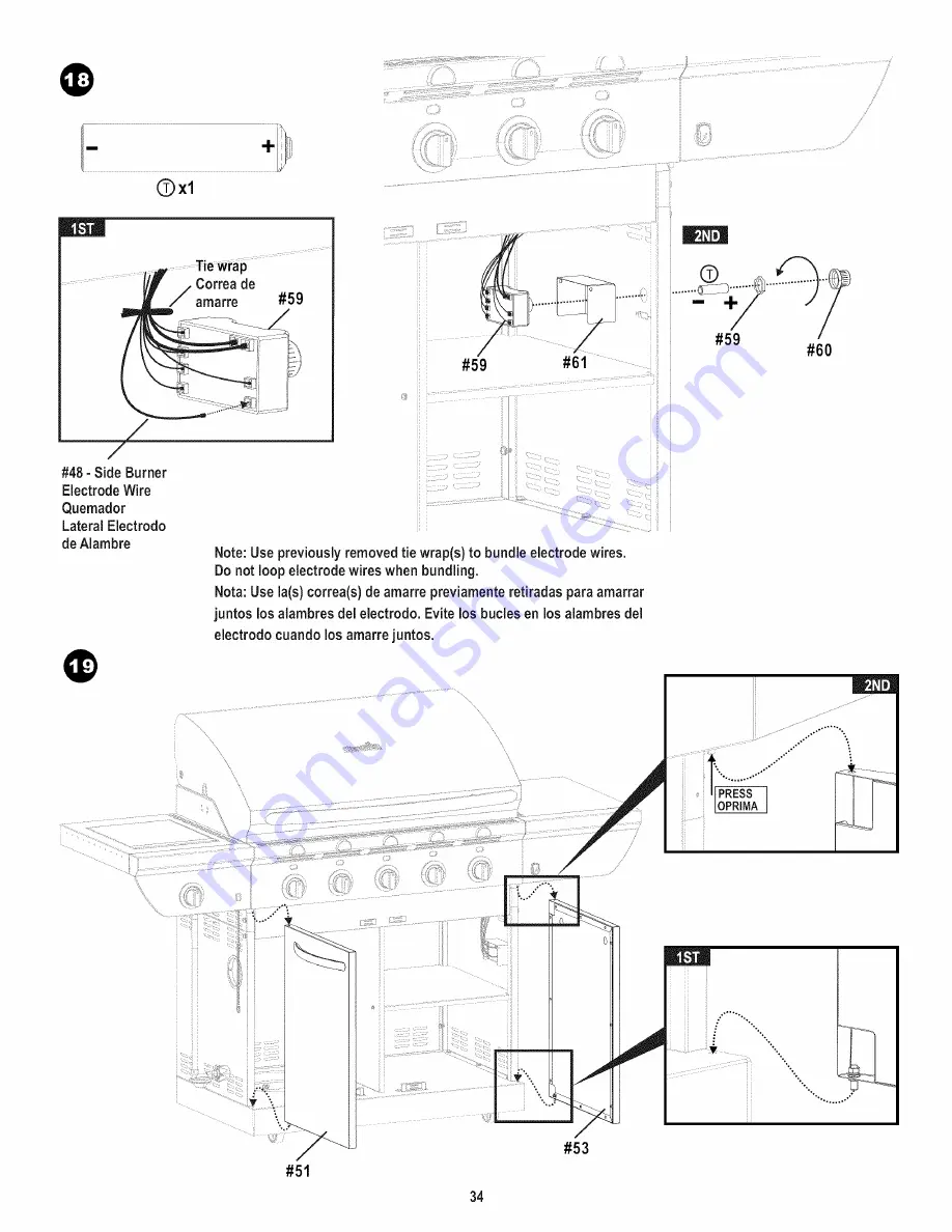 Char-Broil 463270615 Скачать руководство пользователя страница 34