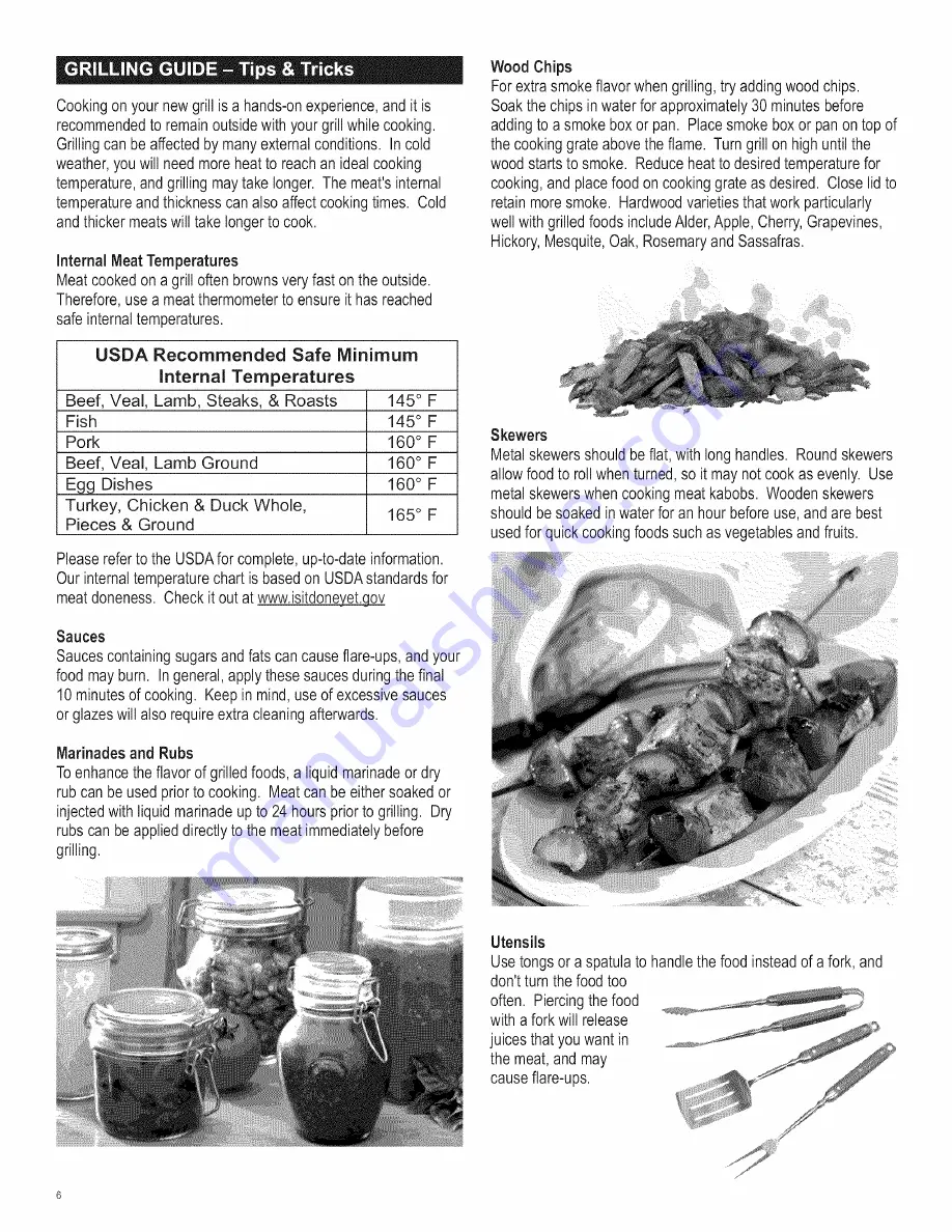 Char-Broil 463411911 Product Manual Download Page 6