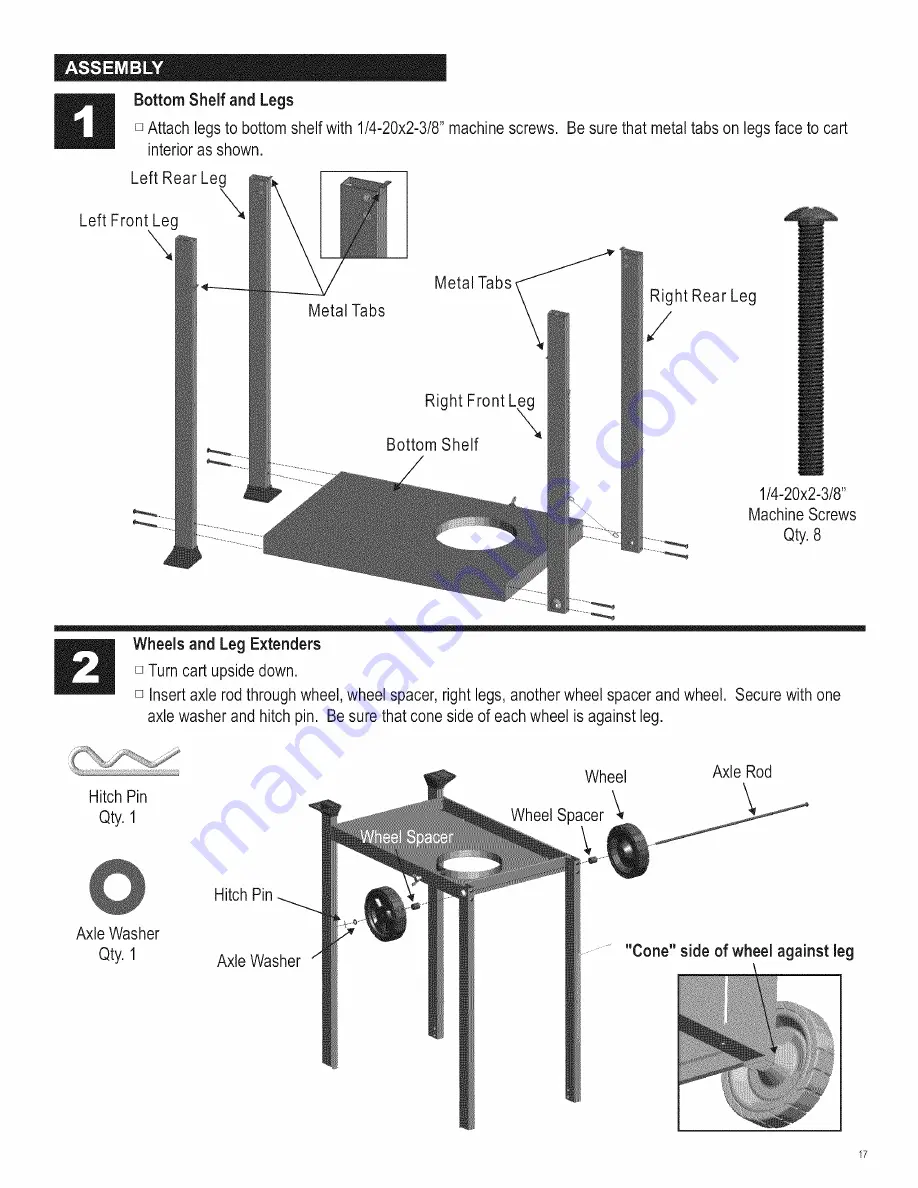 Char-Broil 463411911 Product Manual Download Page 17