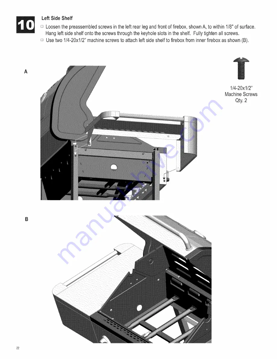 Char-Broil 463411911 Product Manual Download Page 22