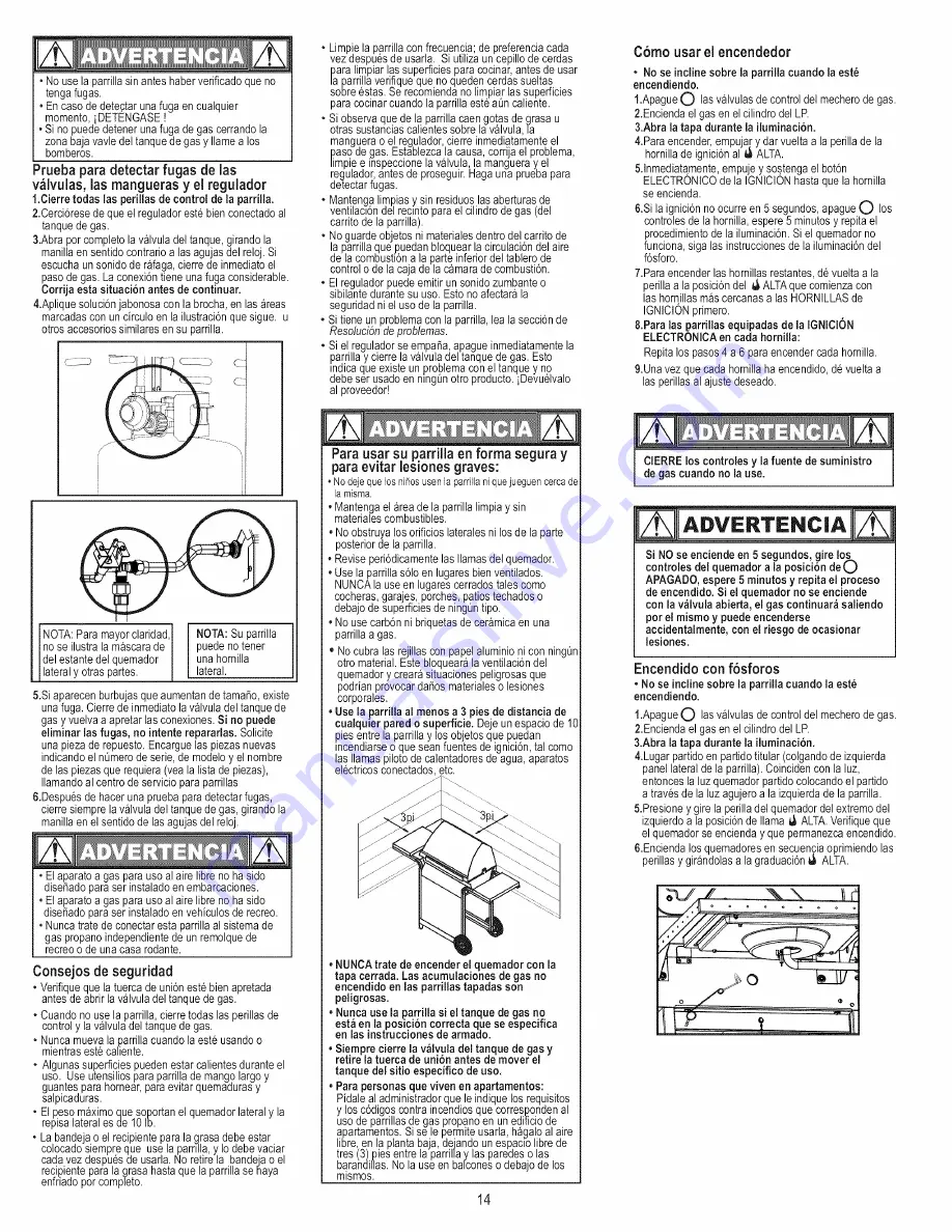 Char-Broil 463436514 Product Manual Download Page 14