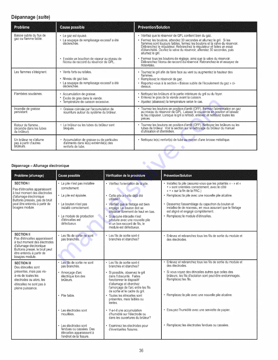 Char-Broil 463436514 Product Manual Download Page 36