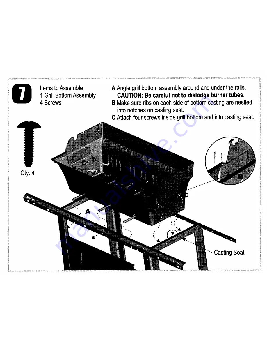 Char-Broil 463450805 Assembly Assembly Manual Download Page 9