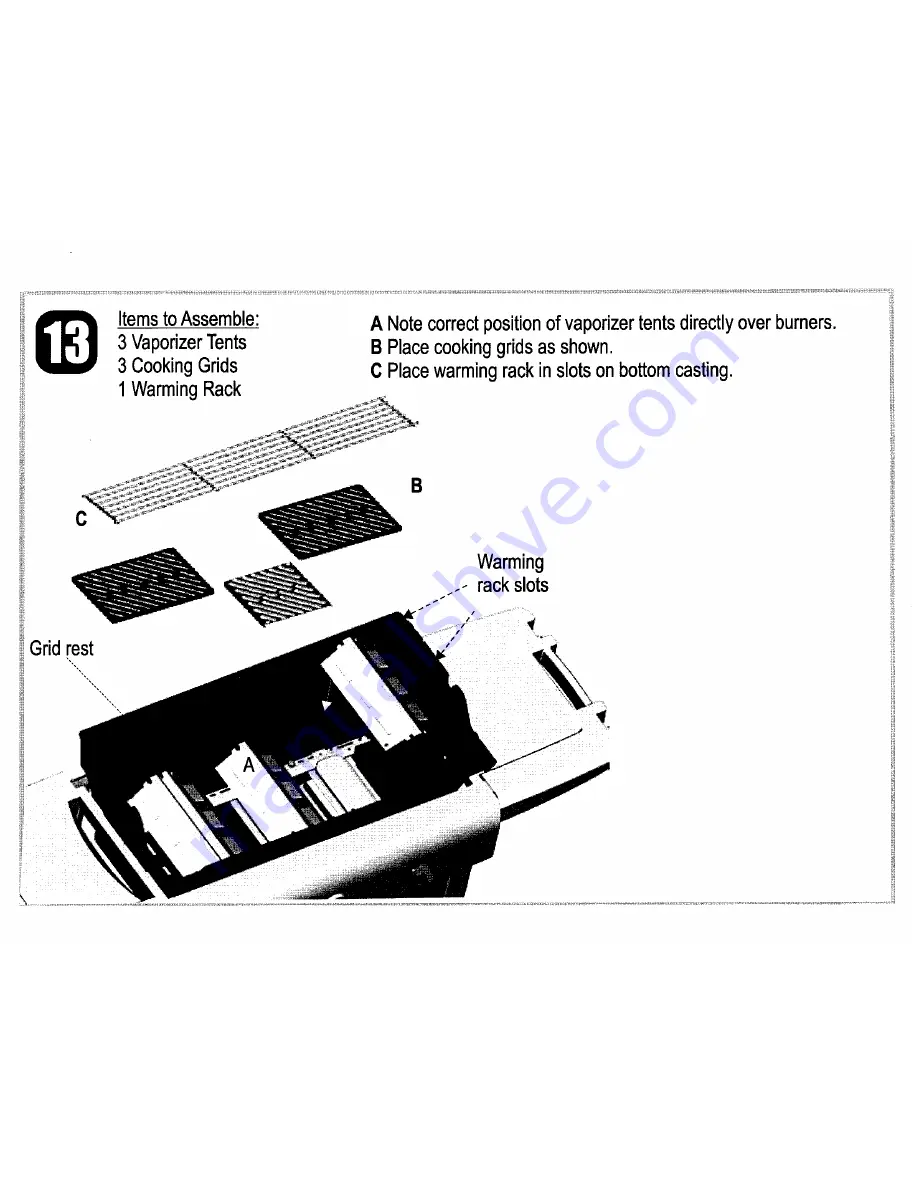 Char-Broil 463450805 Assembly Assembly Manual Download Page 16