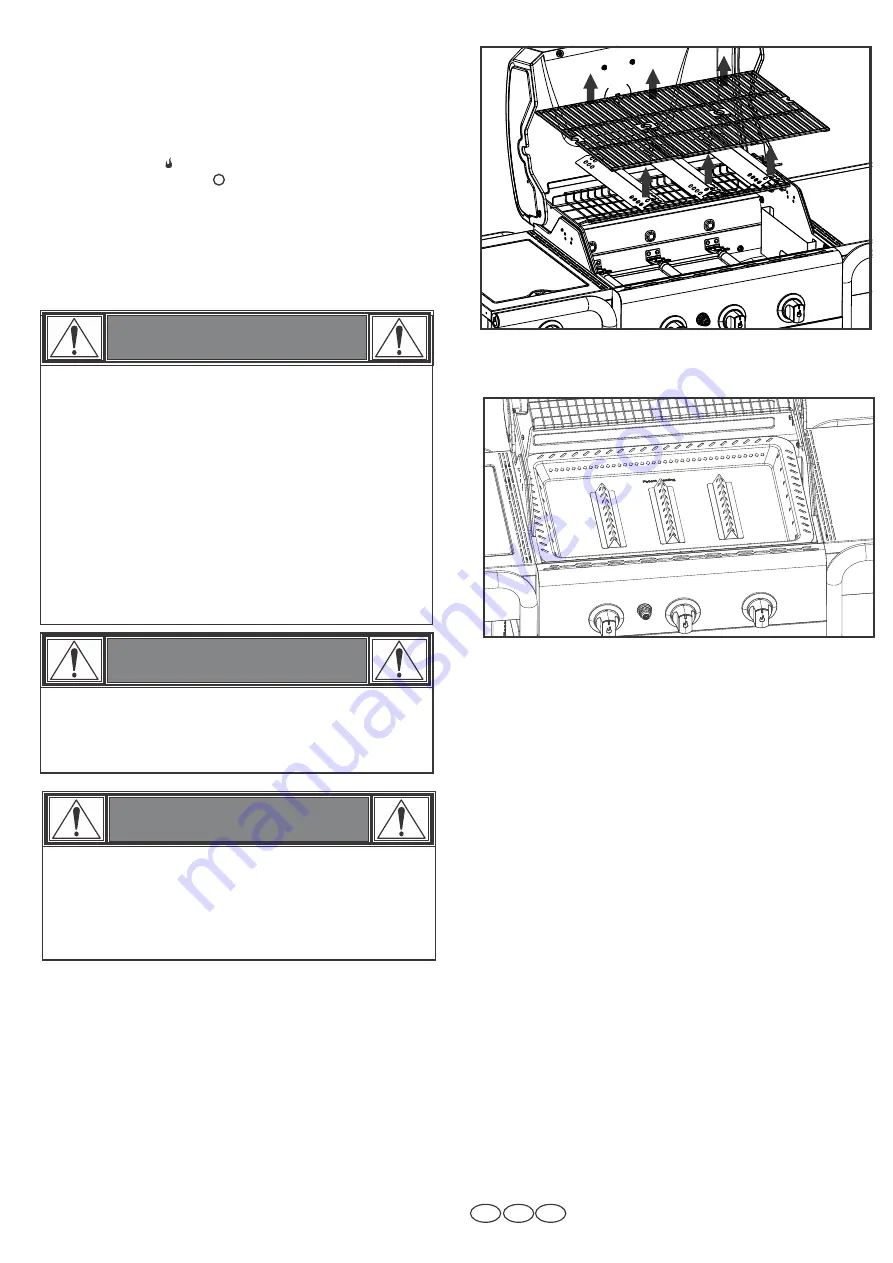 Char-Broil GAS2COAL 3 BURNER 468300217 Operating Instructions Manual Download Page 29