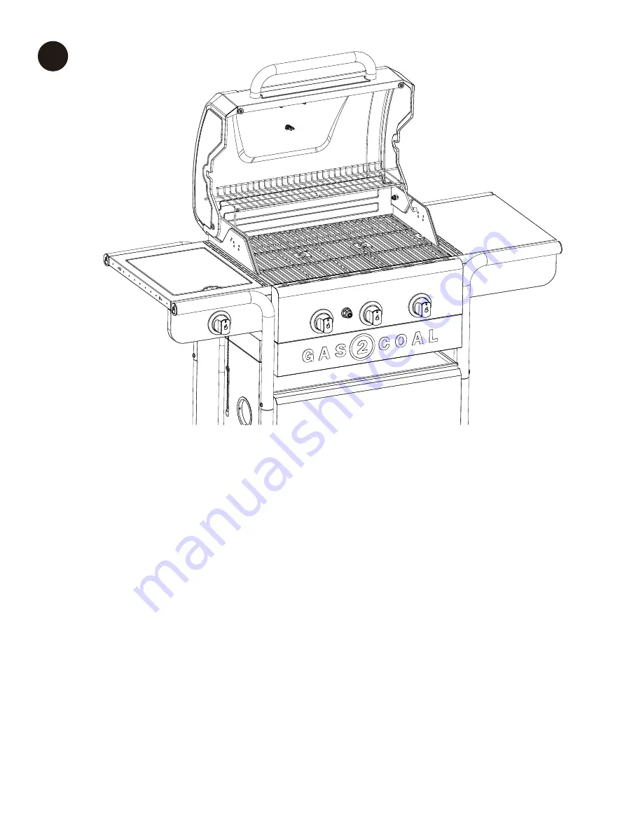 Char-Broil Gas2Coal Скачать руководство пользователя страница 26