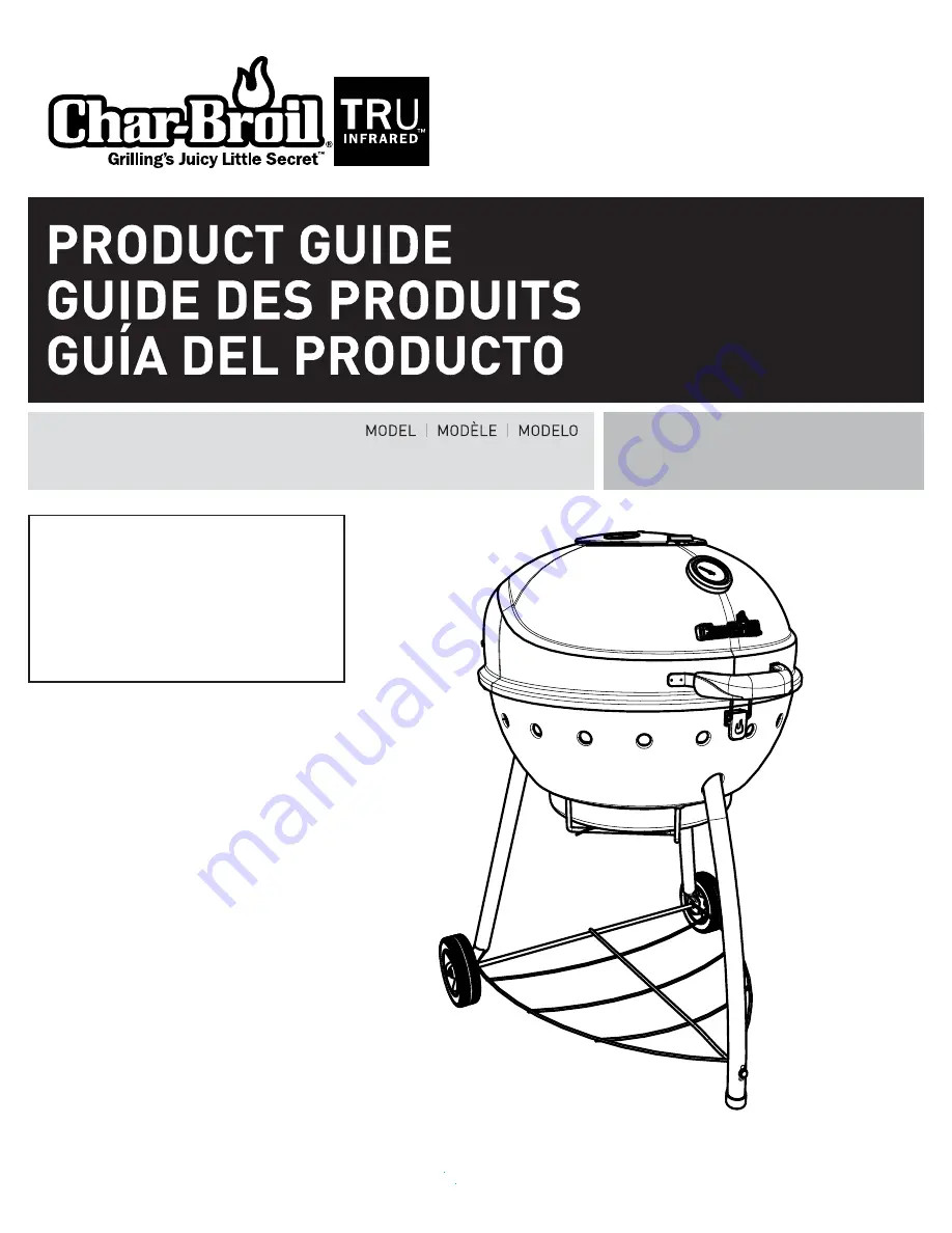 Char-Broil KETTLEMAN 14301878 Product Manual Download Page 1