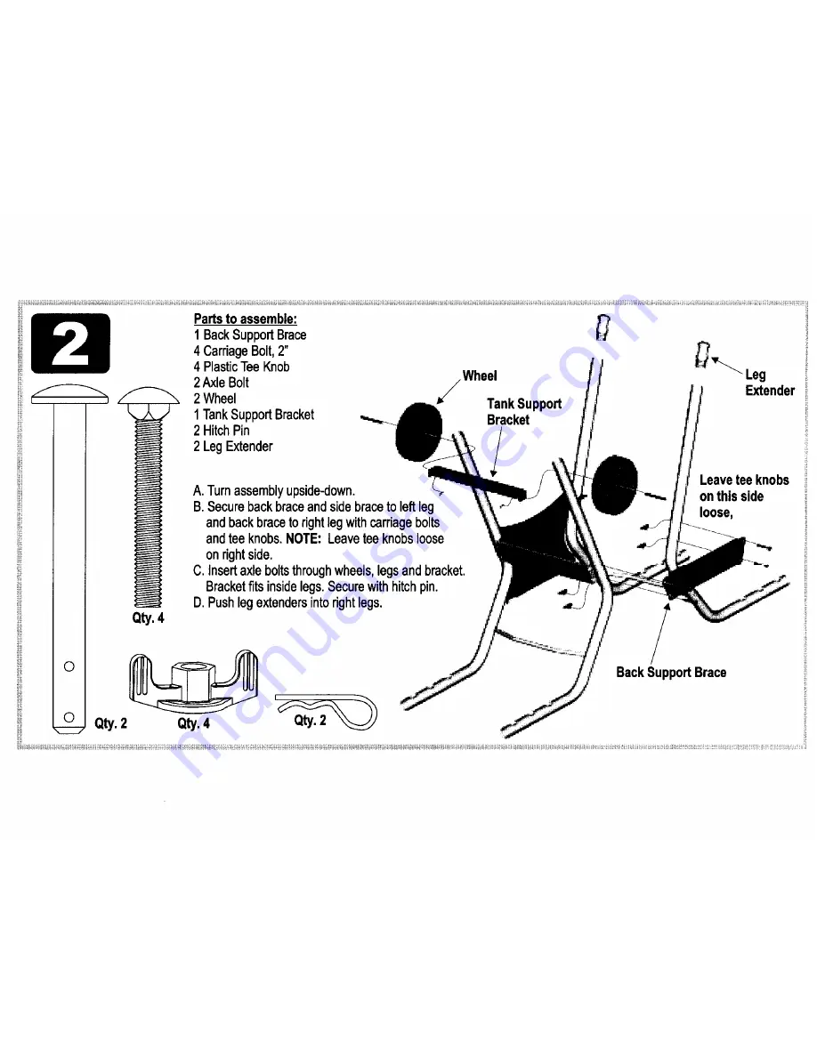 Char-Broil Quickset 463645004 Assembly Assembly Manual Download Page 3