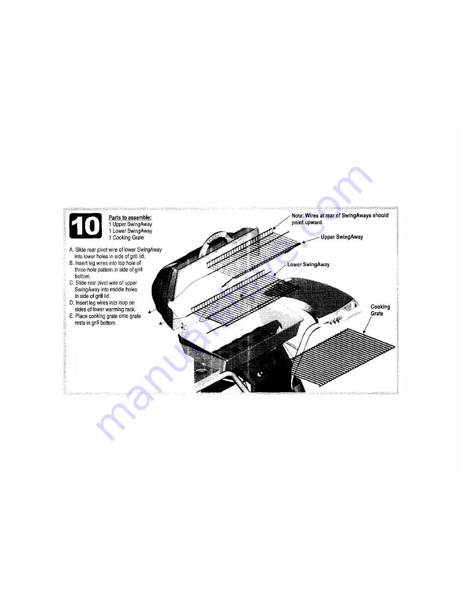 Char-Broil Quickset 463941404 Assembly Assembly Manual Download Page 11