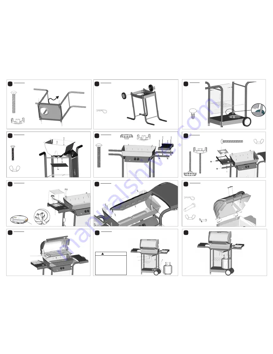 Char-Broil Quickset Traditional Скачать руководство пользователя страница 2