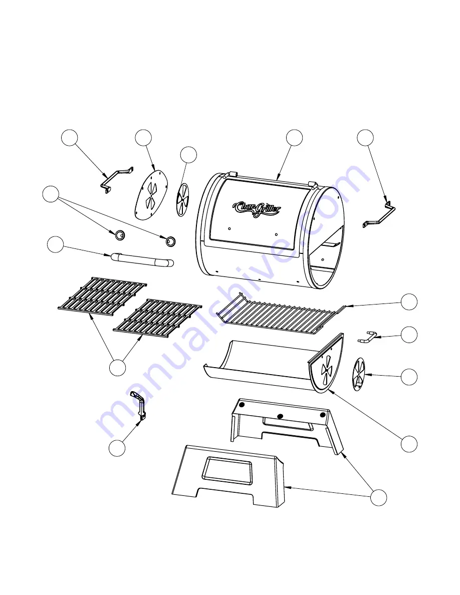 Char-Griller 92424 Owner'S Manual Download Page 7