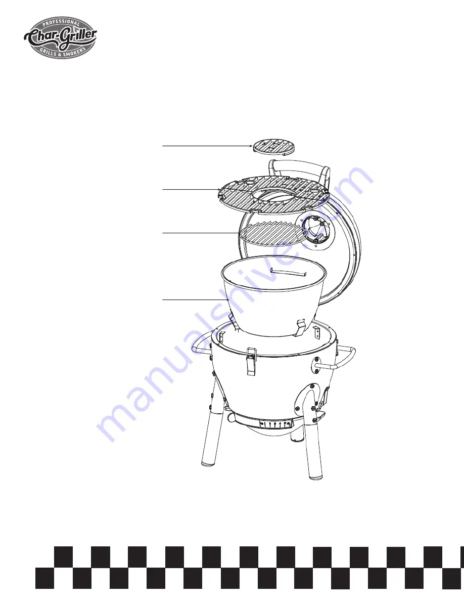 Char-Griller AKORN Jr. E36714 Скачать руководство пользователя страница 14