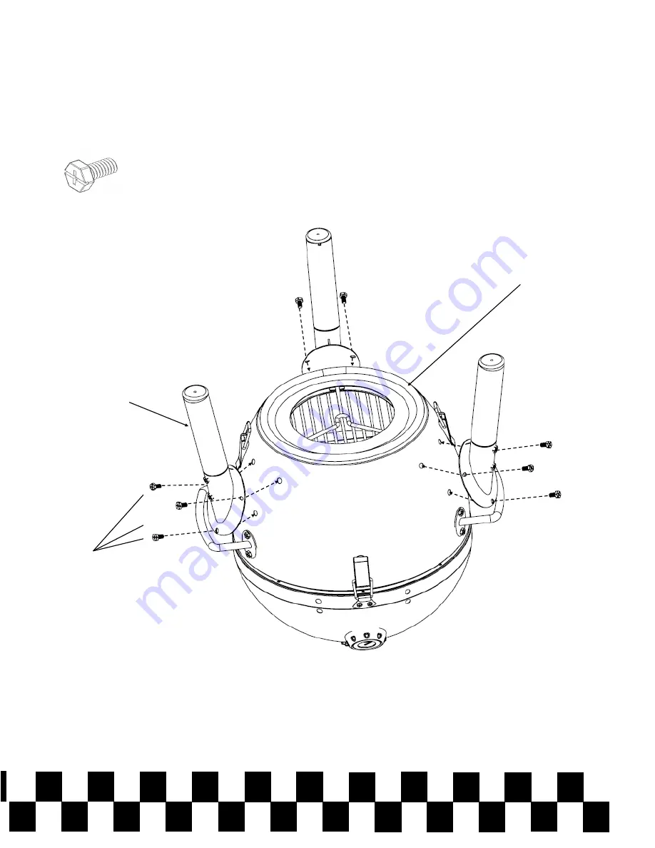 Char-Griller Akorn JR. Kamado 06614 Скачать руководство пользователя страница 47