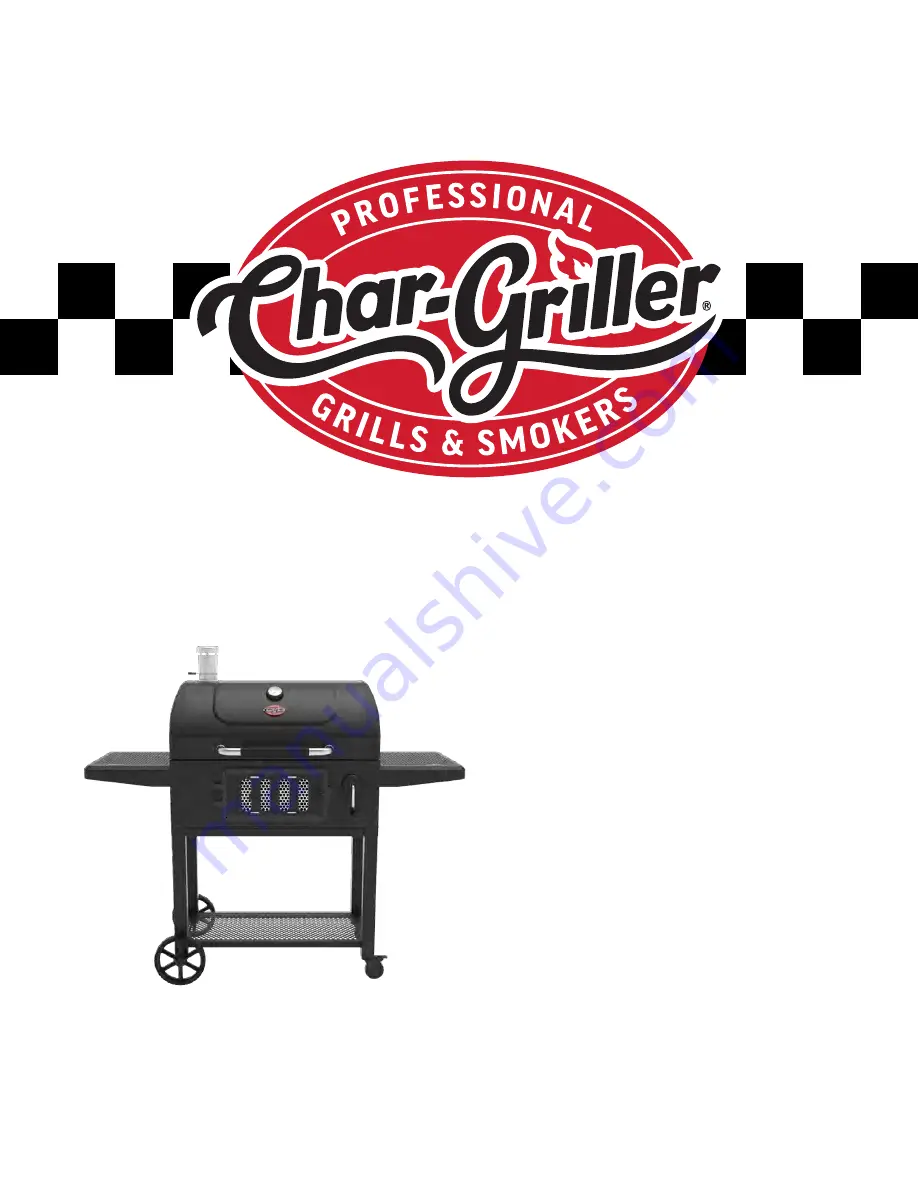 Char-Griller CLASSIC 2175 Owner'S Manual Download Page 1