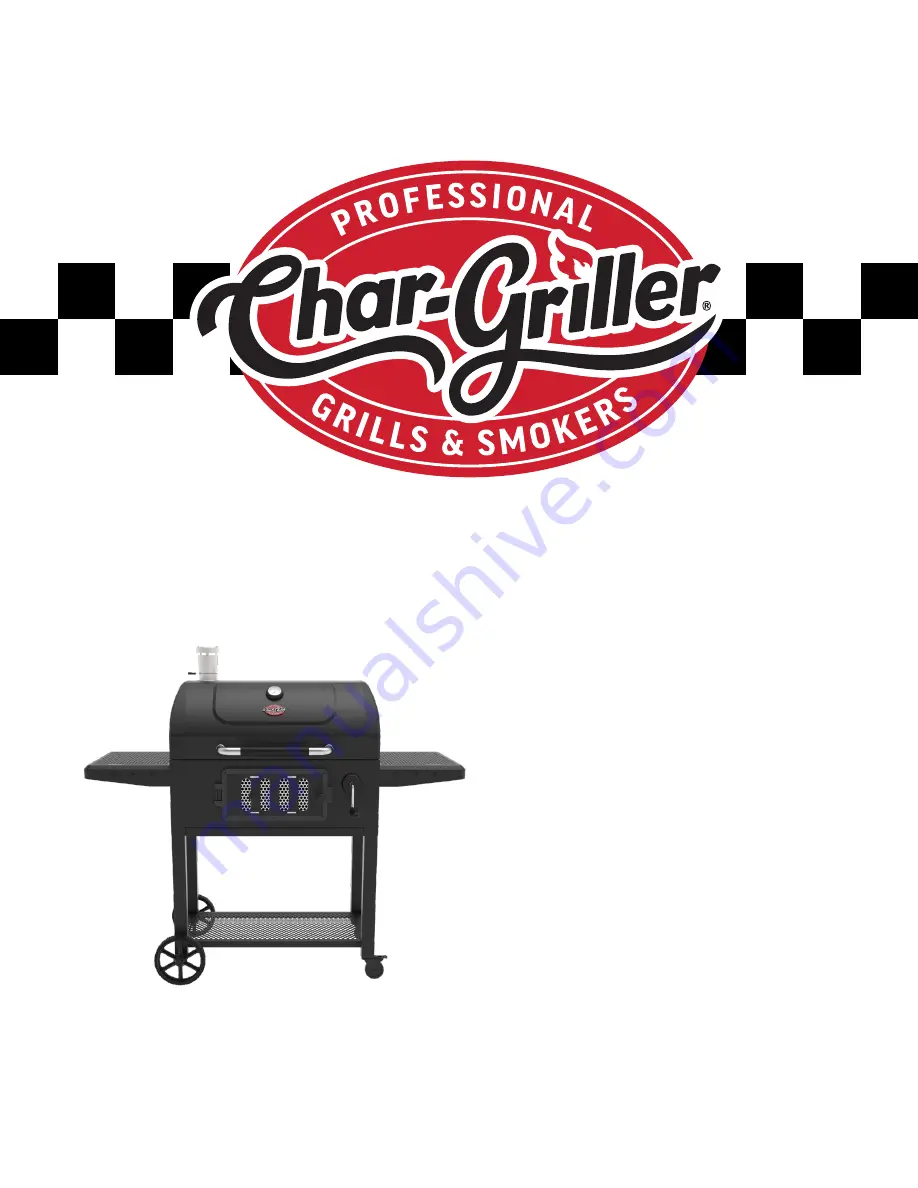 Char-Griller Classis 2175 Скачать руководство пользователя страница 1