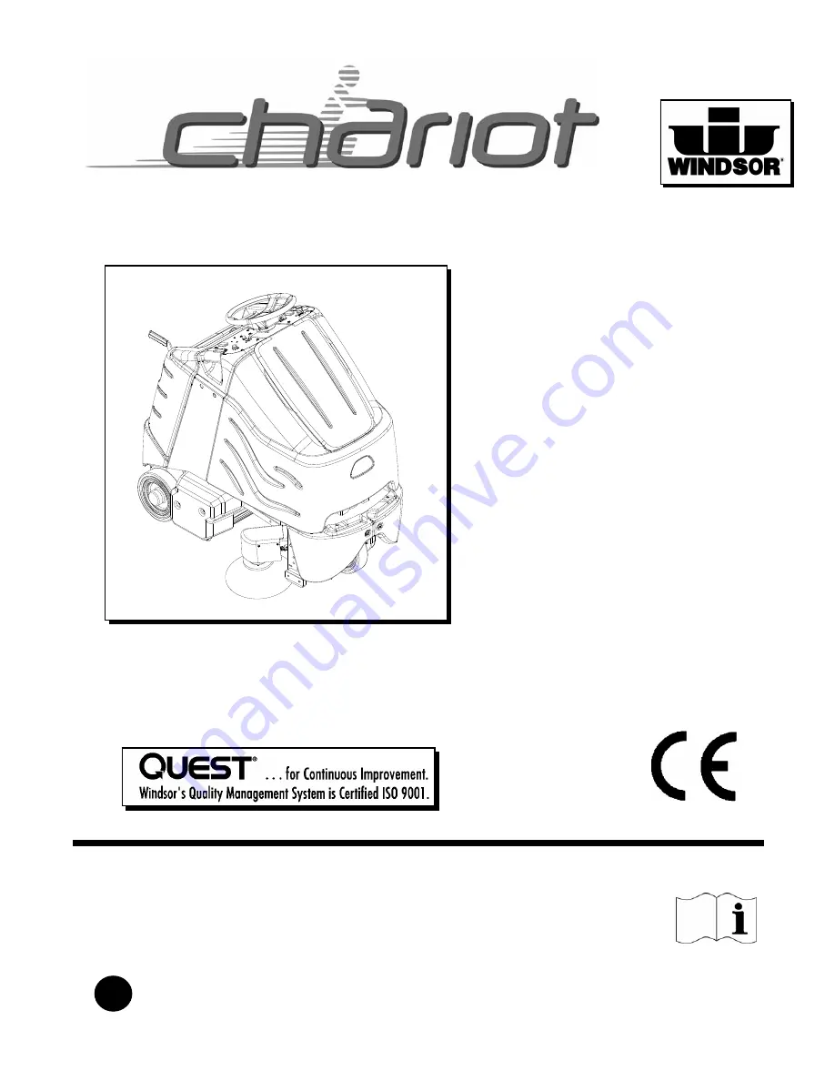 Chariot CV28 Operating Instructions Manual Download Page 1