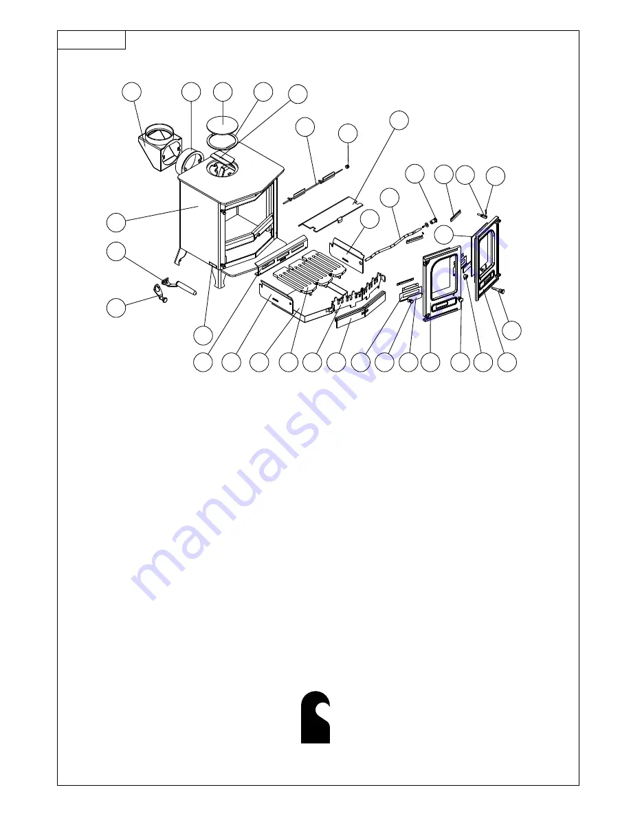 Charnwood COUNTRY 8B WOODBURNER MkII Operating And Installation Instructions Download Page 11