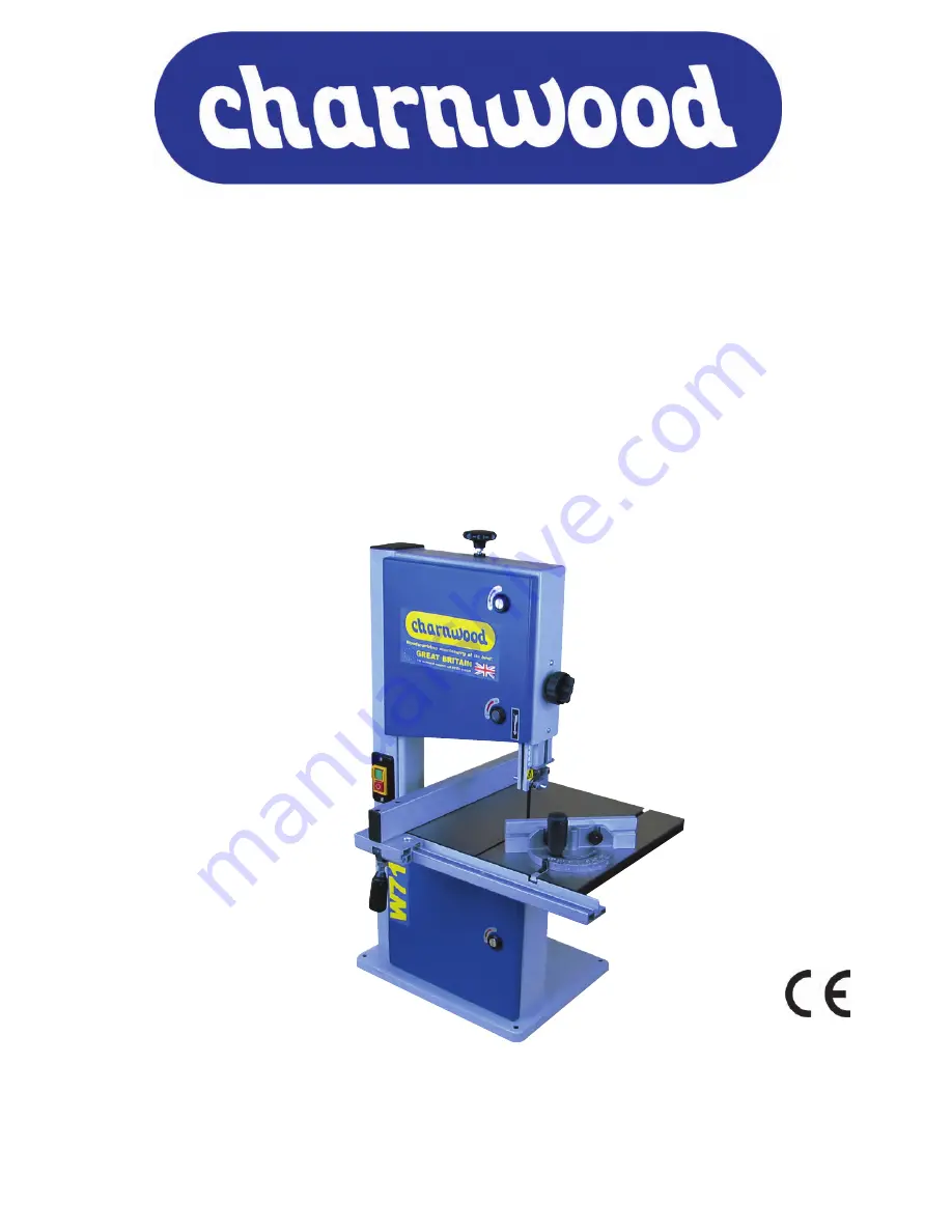 Charnwood W715 Operating Instructions Manual Download Page 1