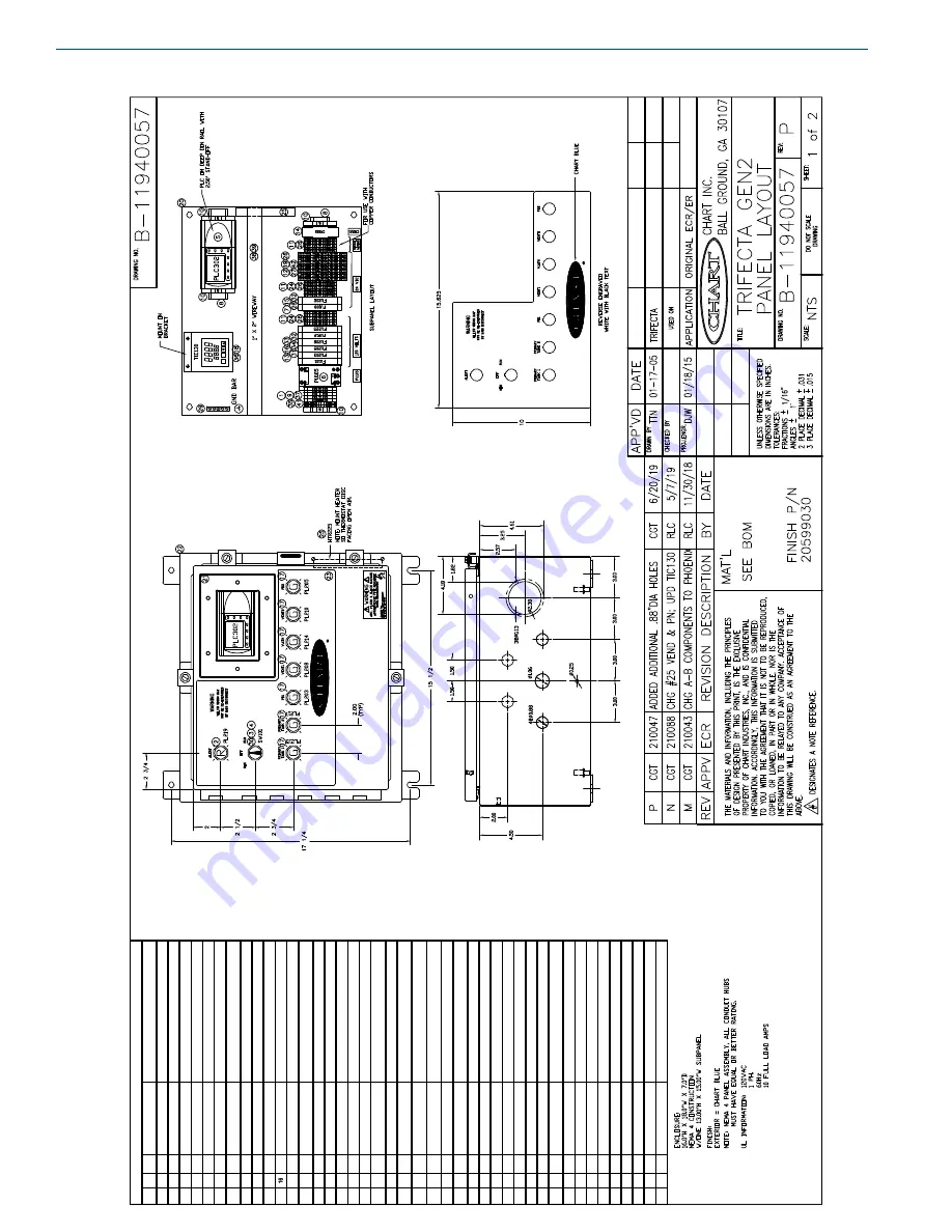 CHART Trifecta XPro Series Product Manual Download Page 46