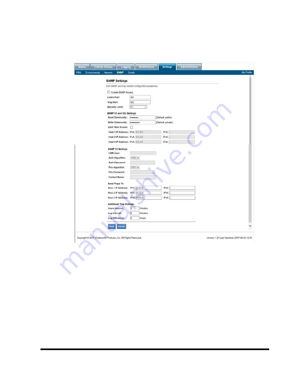 Chatsworth Products 36720-701 User Manual Download Page 19