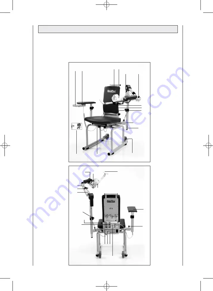 Chattannoga OptiFlex SHOULDER CPM Operating Instructions Manual Download Page 2