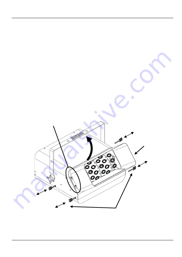 Chauvet DJ Bubble King Quick Reference Manual Download Page 16