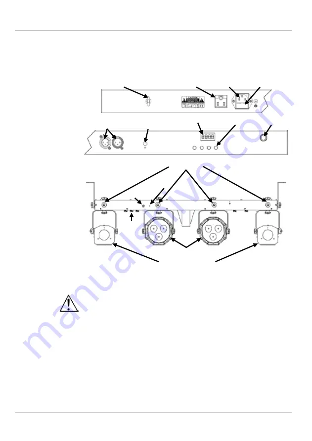 Chauvet DJ GigBAR LT Quick Reference Manual Download Page 27