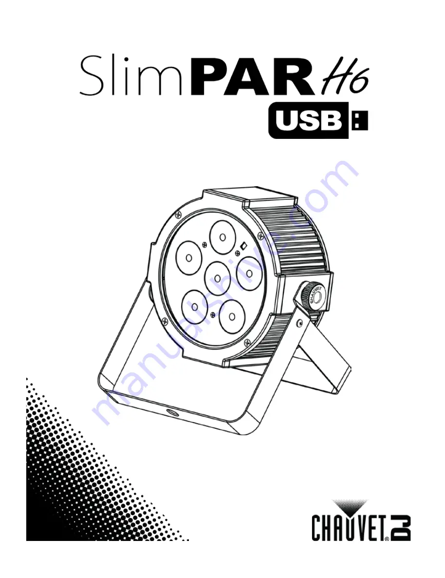 Chauvet DJ SlimPAR H6 Скачать руководство пользователя страница 1