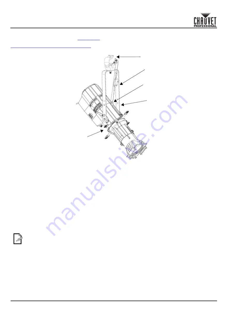 Chauvet Professional 03121497 Quick Reference Manual Download Page 4