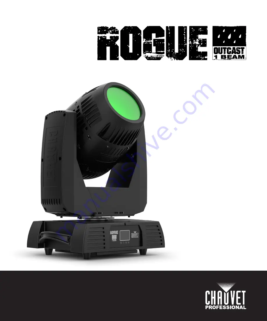 Chauvet Professional 25011676 Скачать руководство пользователя страница 1