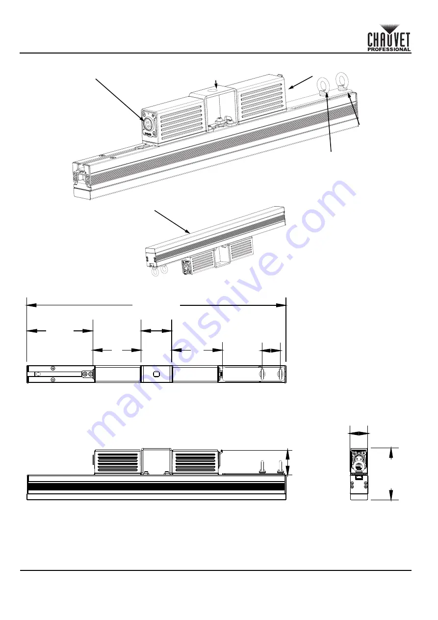 Chauvet Professional Epix Strip IP 50 Quick Reference Manual Download Page 10