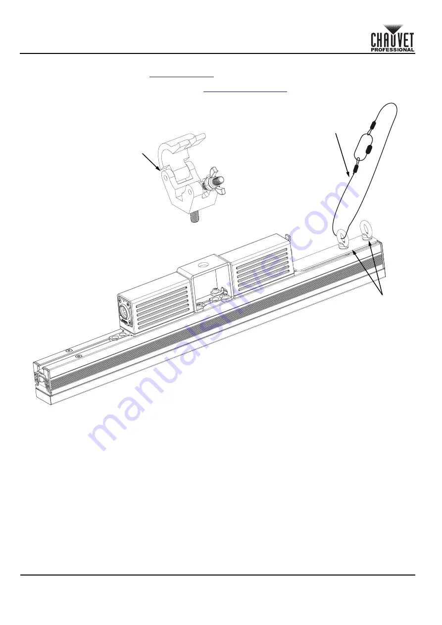 Chauvet Professional Epix Strip IP 50 Quick Reference Manual Download Page 12