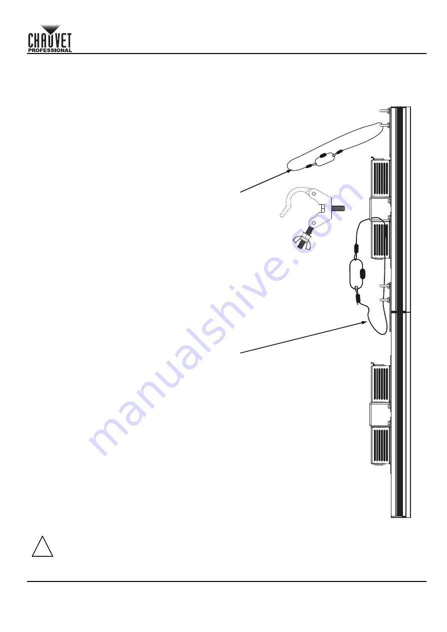 Chauvet Professional Epix Strip IP 50 Quick Reference Manual Download Page 13