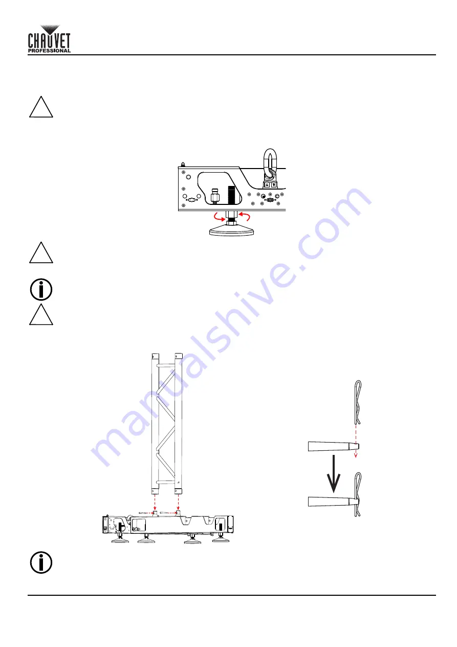 Chauvet Professional GROUND SUPPORT 2 KIT Скачать руководство пользователя страница 5