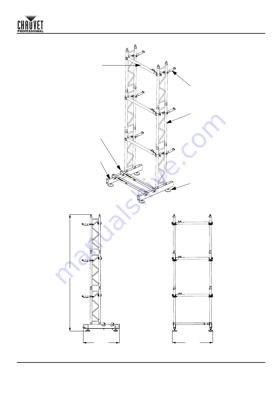 Chauvet Professional GROUND SUPPORT 2 KIT Скачать руководство пользователя страница 27