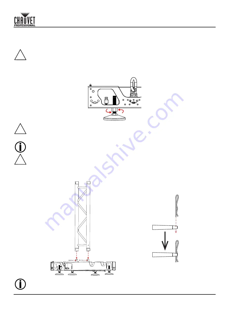 Chauvet Professional GROUND SUPPORT 2 KIT Скачать руководство пользователя страница 29