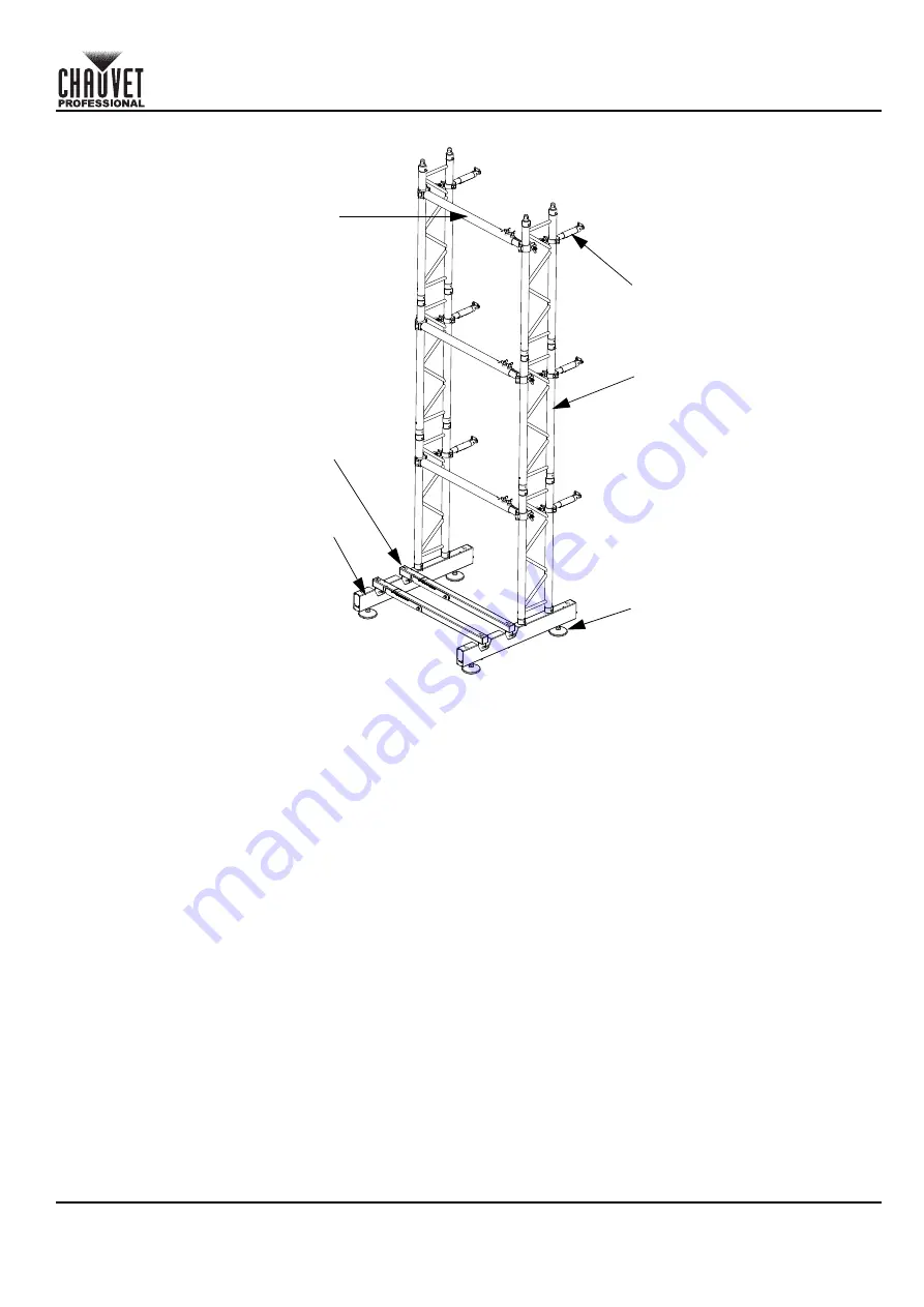 Chauvet Professional GROUND SUPPORT 2 KIT Скачать руководство пользователя страница 39