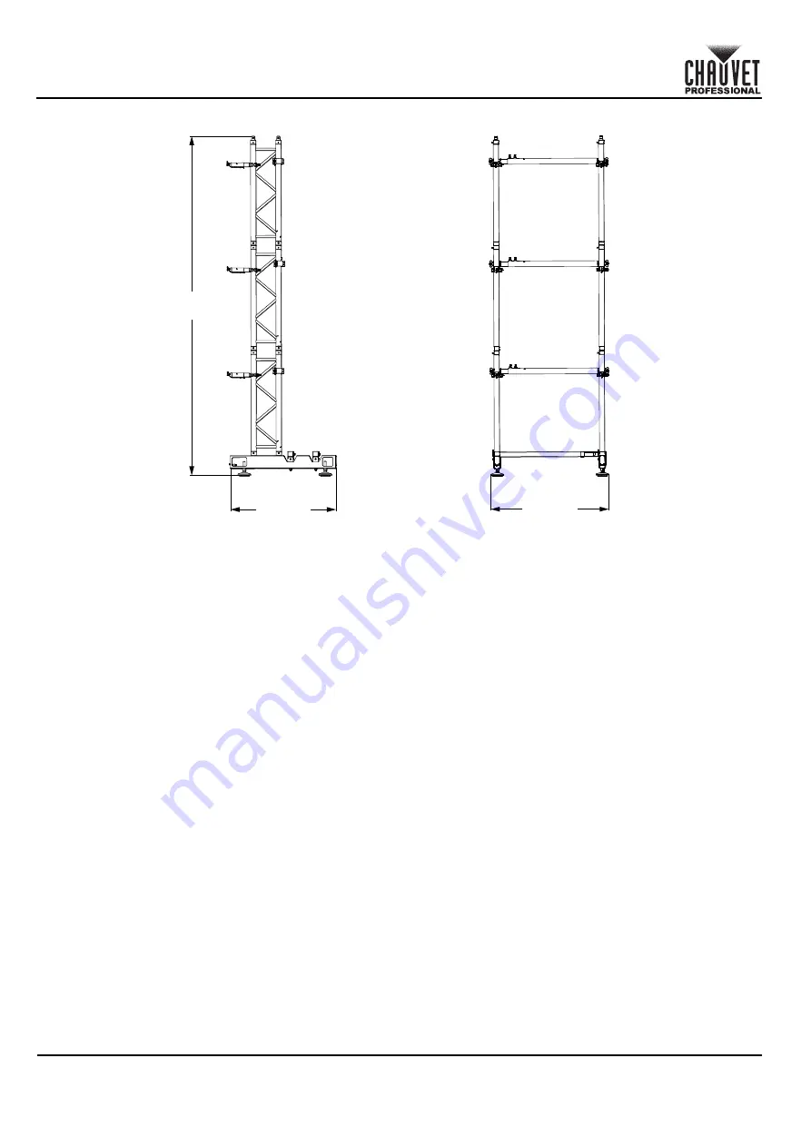 Chauvet Professional GROUND SUPPORT 2 KIT Скачать руководство пользователя страница 40