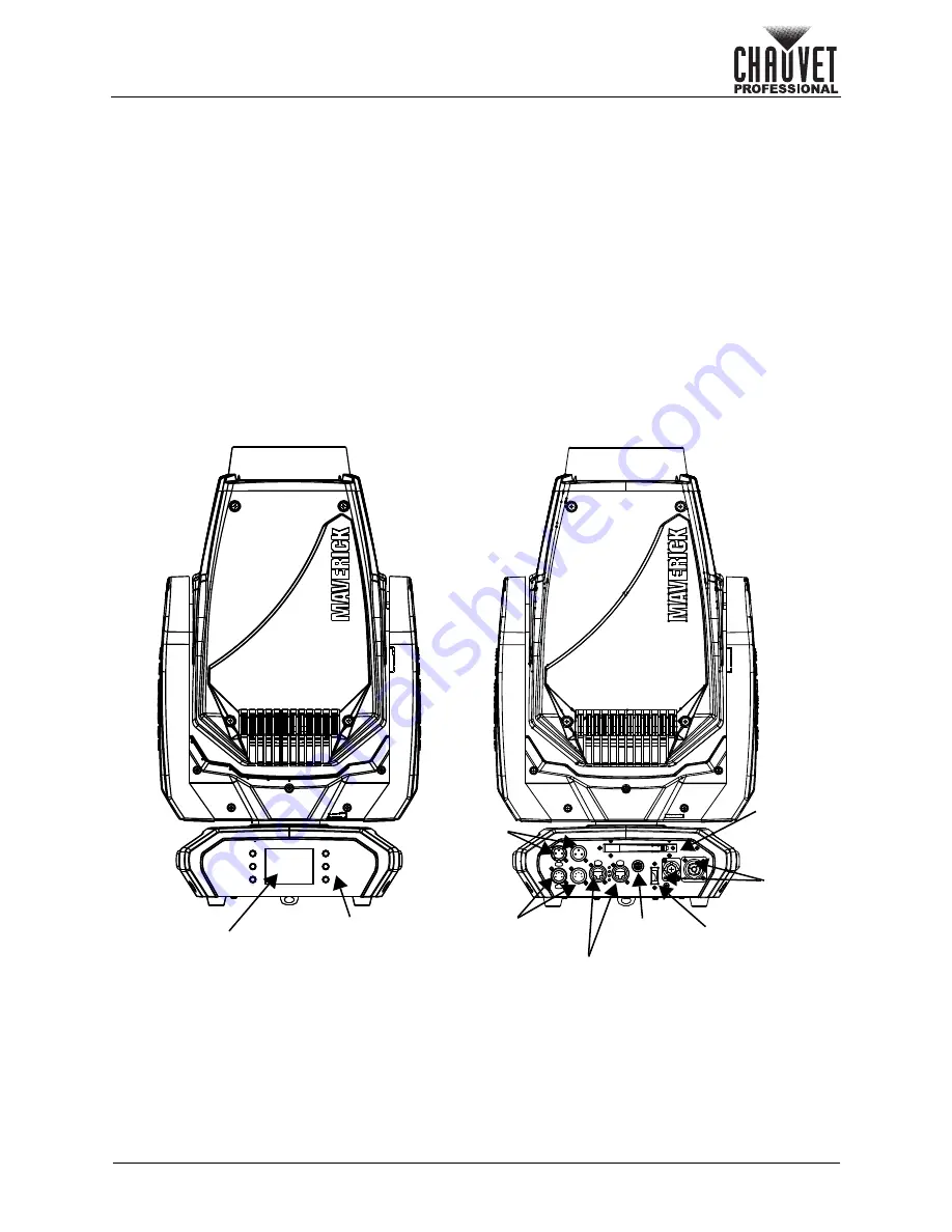 Chauvet Professional MAVERICK FORCE S SPOT Скачать руководство пользователя страница 7