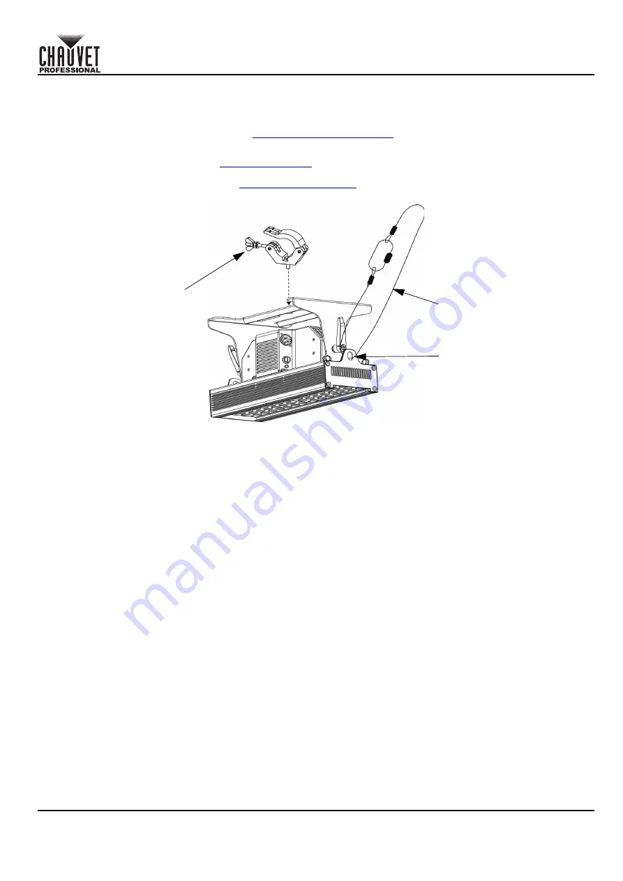 Chauvet Professional OVATION B-565FC Quick Reference Manual Download Page 18