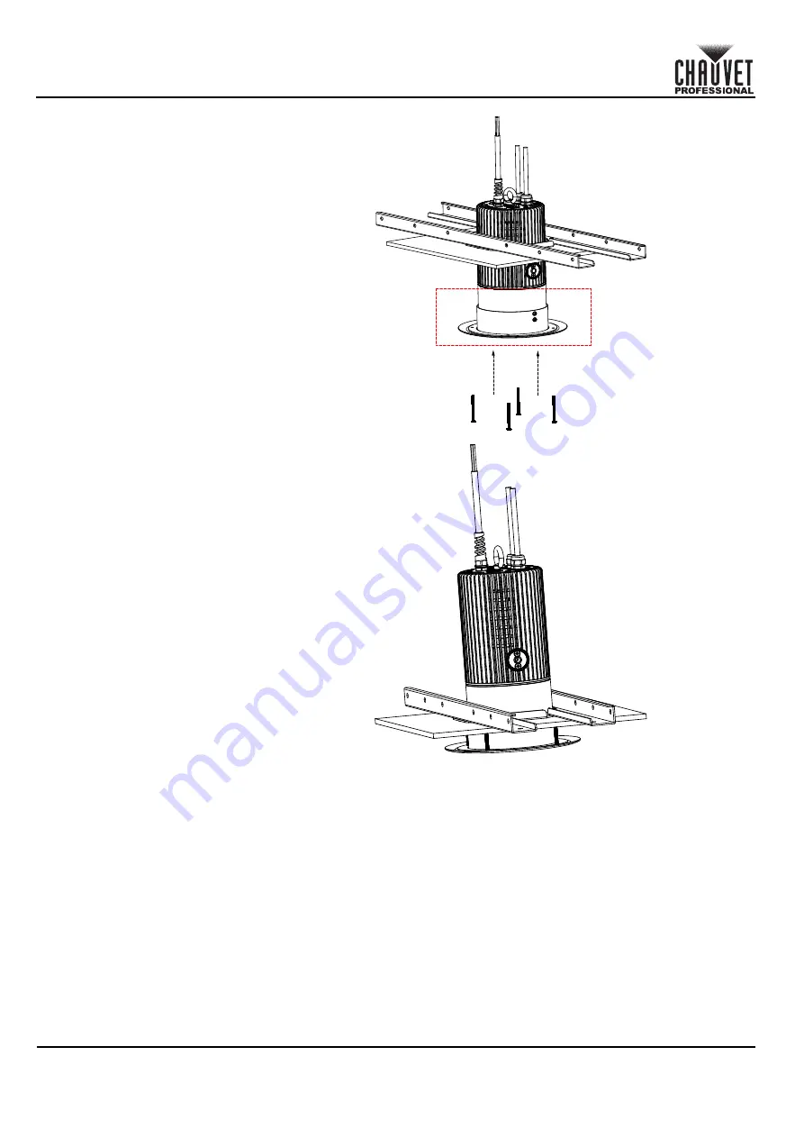 Chauvet Professional Ovation H-55WW Quick Reference Manual Download Page 8