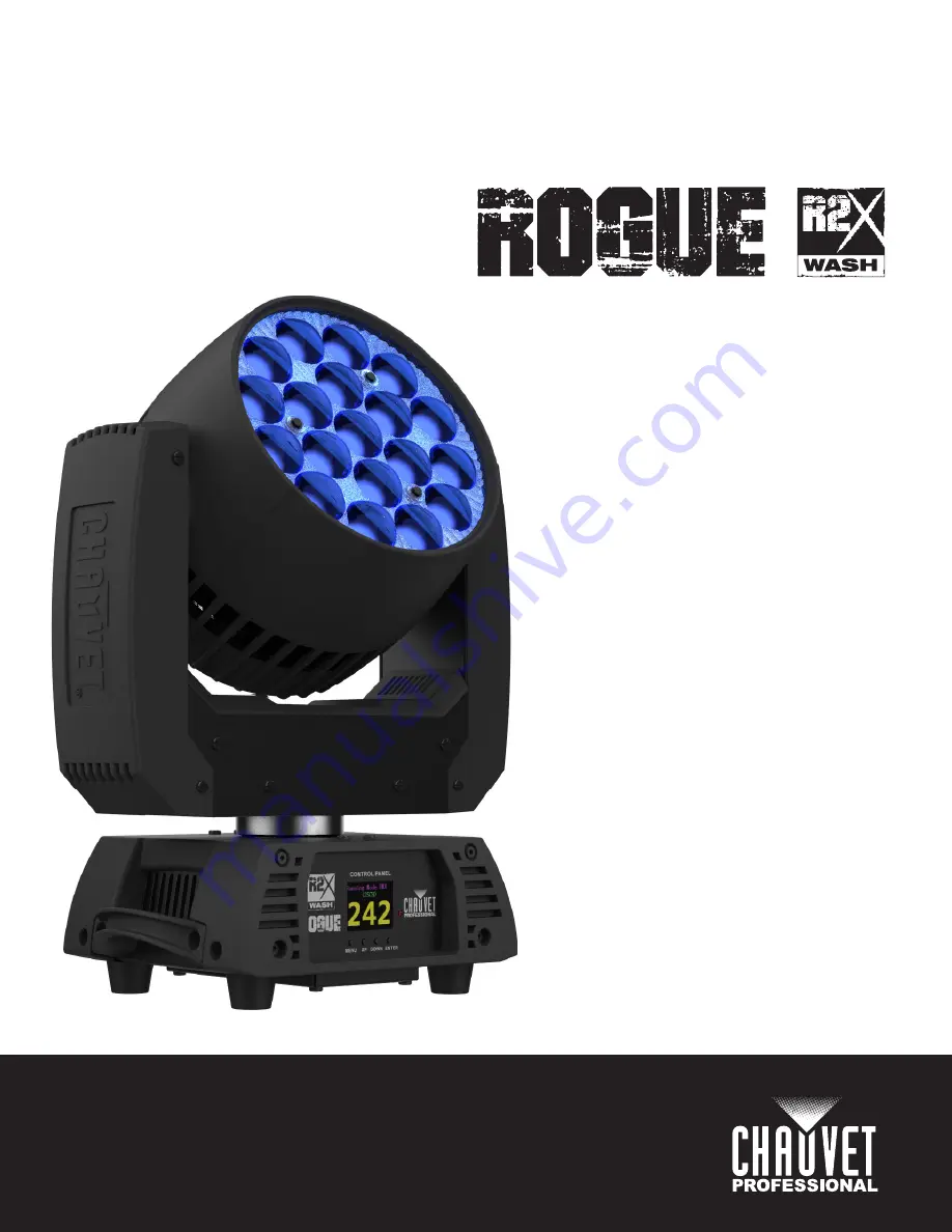 Chauvet Professional ROGUE R2X SPOT User Manual Download Page 1