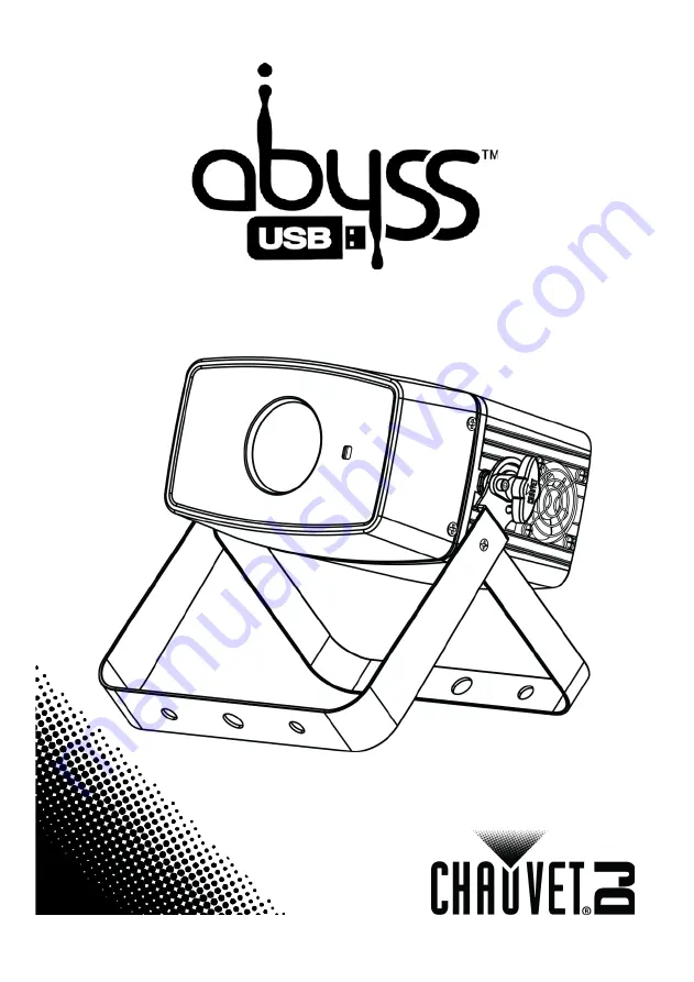 Chauvet Abyss Led Quick Reference Manual Download Page 1