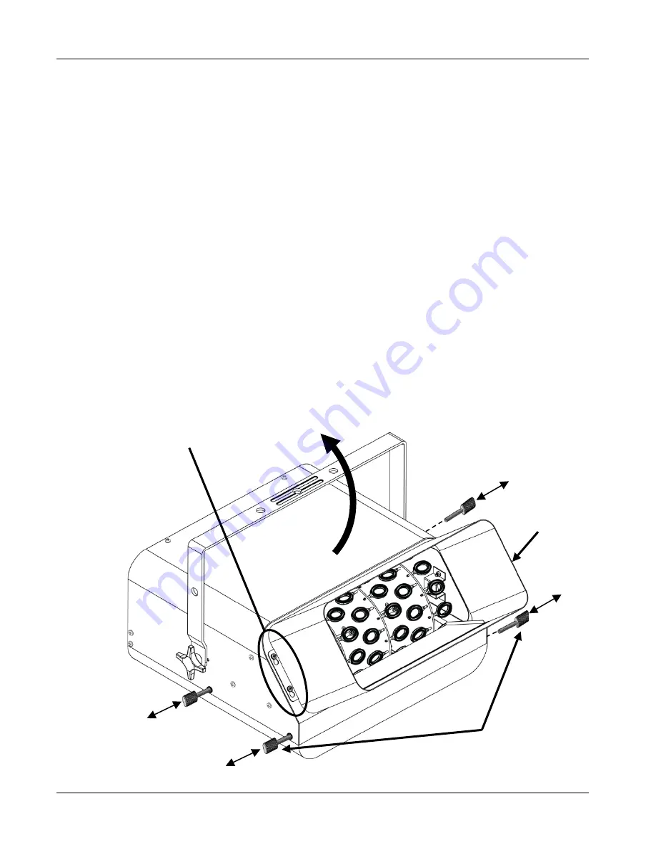 Chauvet Bubble King B-550 Quick Reference Manual Download Page 35